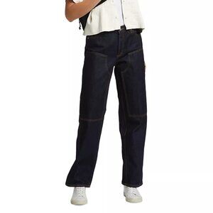 NWOT$280 Still Here  Subway Straight-Fit Jeans - Indigo - 27